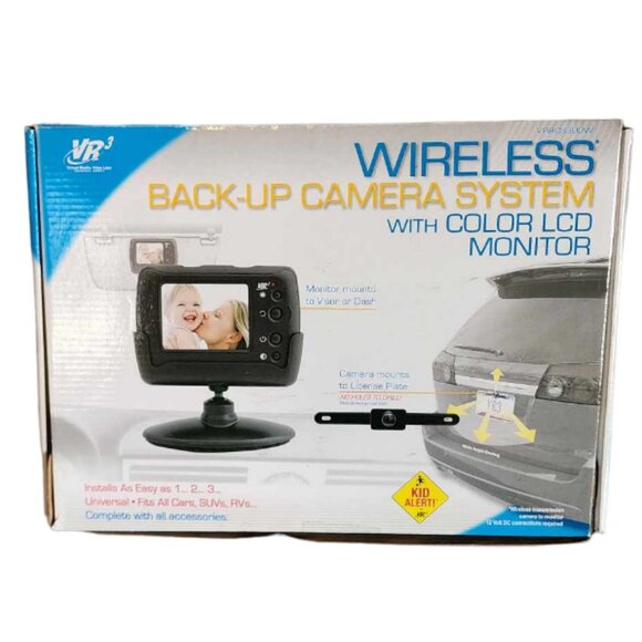 NWT Wireless Back-up Camera System wtih Color LDC Monitor - Picture 1 of 6